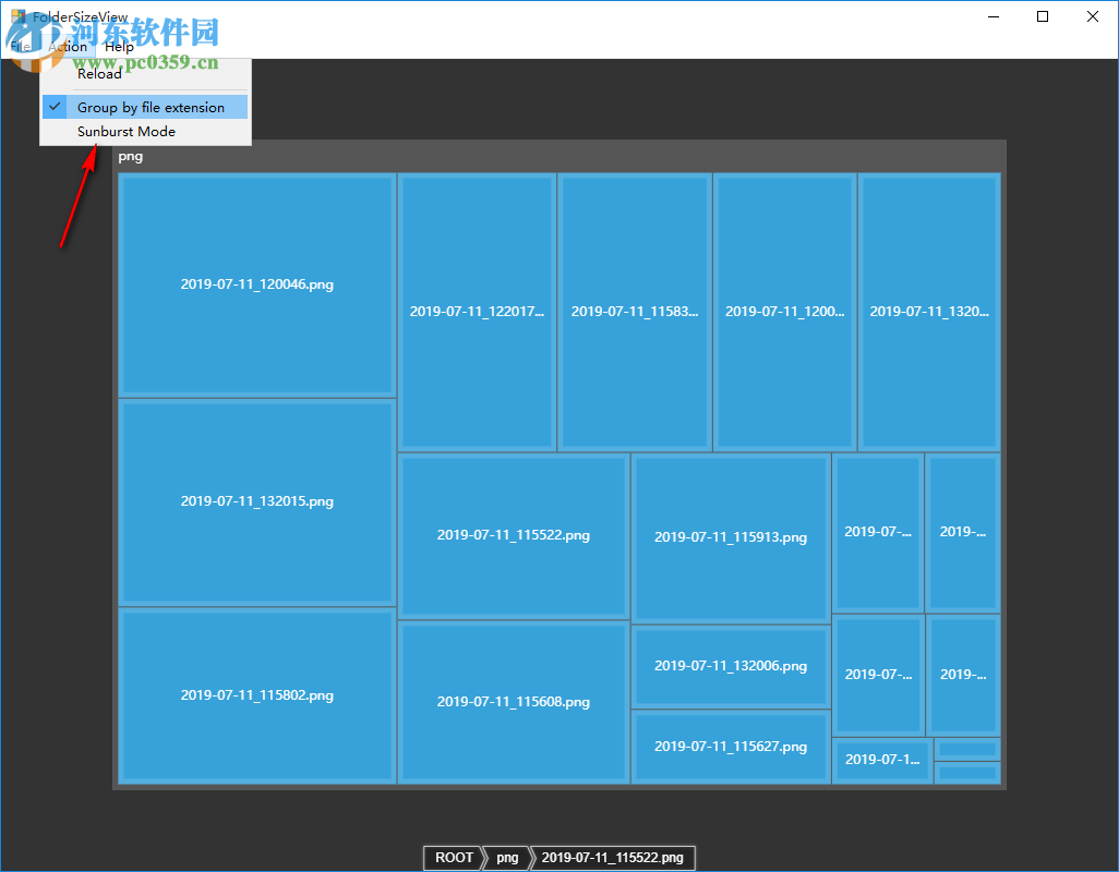 Folder Size View(文件夾可視化管理) 0.7 官方版