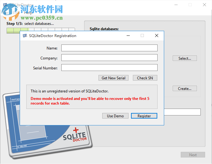 SQLiteDoctor(數(shù)據(jù)庫修復(fù)工具) 1.4.1 官方版