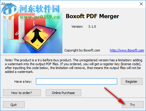 Boxoft PDF Merger(PDF合并軟件) 3.1.0 官方版