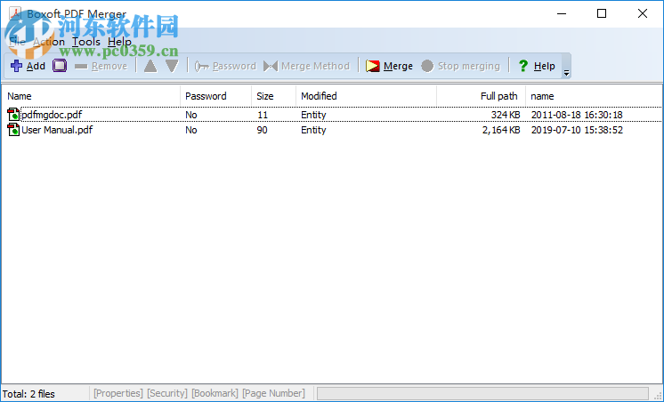 Boxoft PDF Merger(PDF合并軟件) 3.1.0 官方版