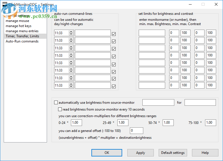 ClickMonitorDDC(屏幕亮度調(diào)節(jié)器) 7.0.0.0 官方版