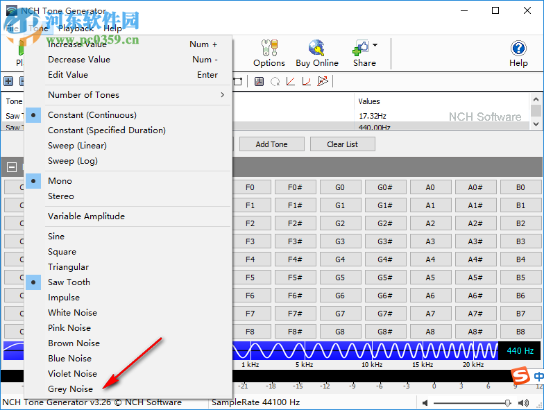 NCH Tone Generator(音調(diào)發(fā)生器) 3.26 官方版