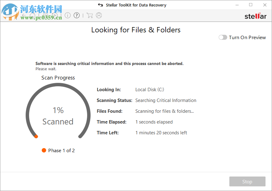 Stellar Toolkit for Data Recovery(分區(qū)數(shù)據(jù)恢復(fù)工具) 8.0.0.2 免費版