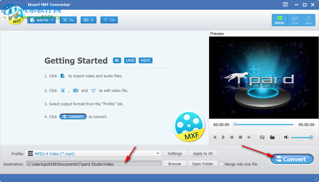 Tipard MXF Converter 9.2.20 免費(fèi)版