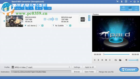 Tipard MXF Converter 9.2.20 免費(fèi)版