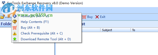 edb文件恢復(fù)工具(SysTools Exchange Recovery) 8.0 官方版