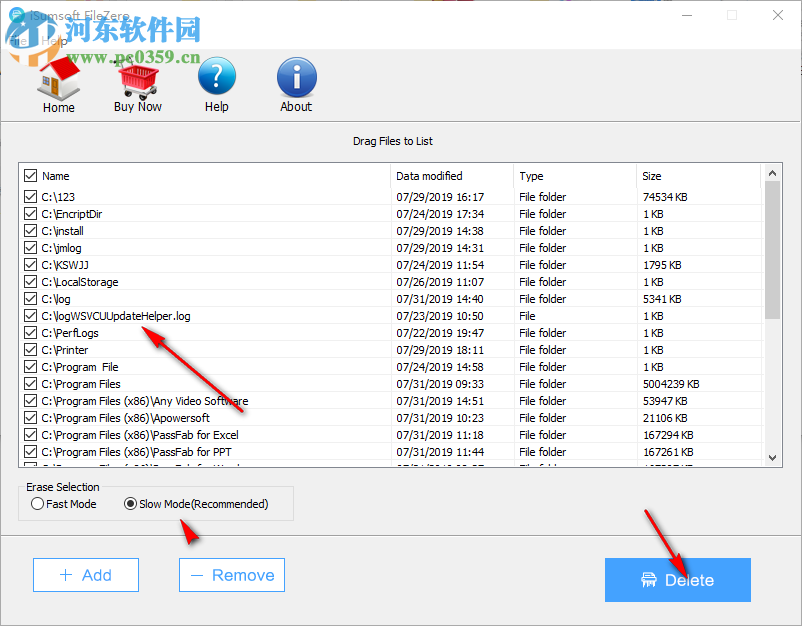 iSumsoft FileZero(文件粉碎軟件) 4.1.1 官方版