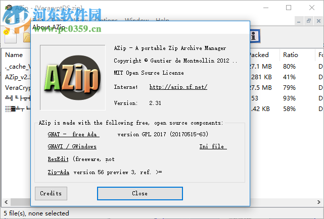 AZip(壓縮解壓工具) 2.31 官方版