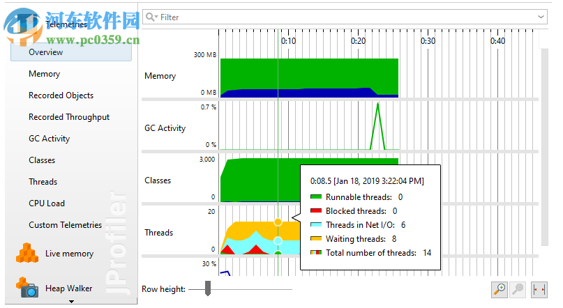 EJ Technologies JProfiler(Java剖析工具) 11.0.2.11072 免費版