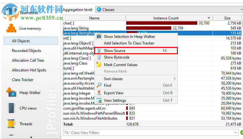 EJ Technologies JProfiler(Java剖析工具) 11.0.2.11072 免費版