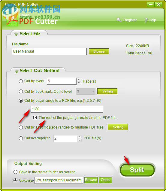 Tipard PDF Cutter(PDF文件分割工具) 3.0.36 官方版