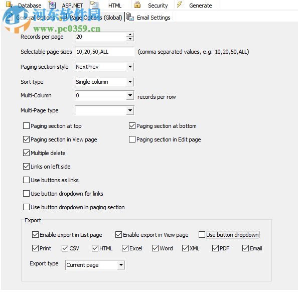 ASP.NET代碼生成工具(ASP.NET Maker下載) 2019 破解版