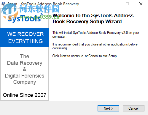 SysTools Address Book Recovery(通訊簿恢復(fù)軟件) 2.0 官方版