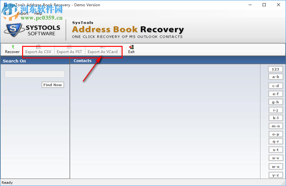 SysTools Address Book Recovery(通訊簿恢復(fù)軟件) 2.0 官方版