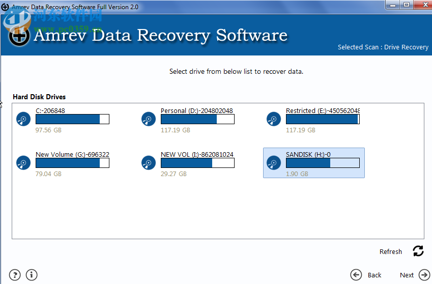 Amrev Data Recovery(數(shù)據(jù)恢復(fù)軟件) 3.0.0 官方版