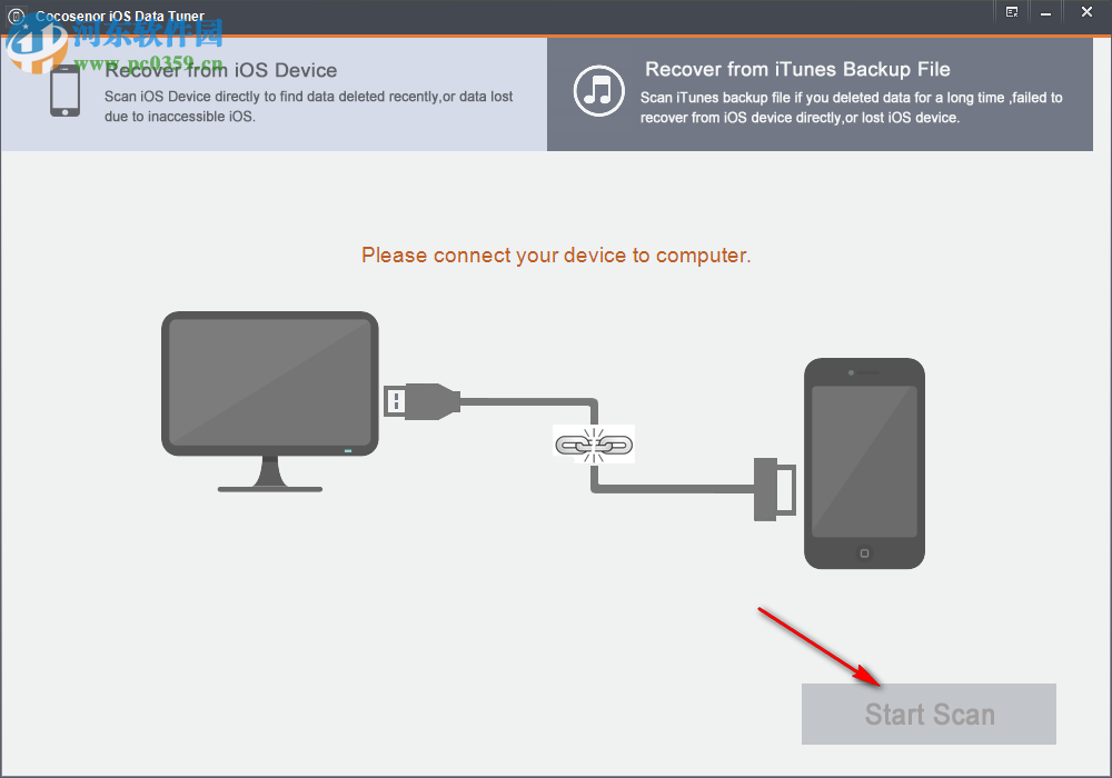 Cocosenor iOS Data Tuner(iOS設(shè)備數(shù)據(jù)恢復(fù)工具) 3.1.0 官方版