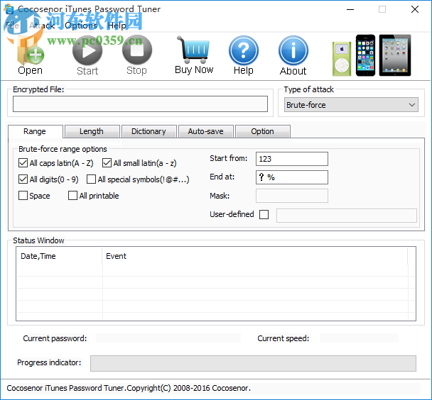 Cocosenor iTunes Password Tuner 3.1.0 官方版