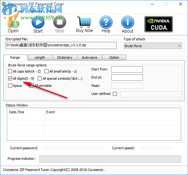 Cocosenor ZIP Password Tuner(zip密碼恢復(fù)工具) 3.1.0 官方版