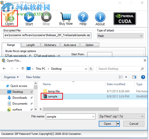 Cocosenor ZIP Password Tuner(zip密碼恢復(fù)工具) 3.1.0 官方版