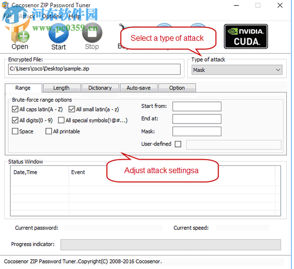 Cocosenor ZIP Password Tuner(zip密碼恢復(fù)工具) 3.1.0 官方版