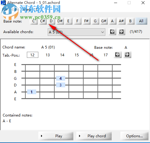 Alternate Chord(樂譜和弦軟件) 1.840 官方版