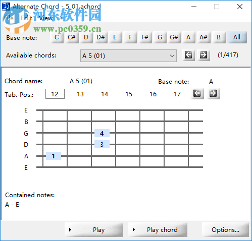 Alternate Chord(樂譜和弦軟件) 1.840 官方版