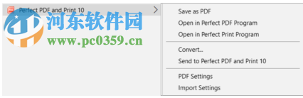 Perfect PDF Multilingual(PDF編輯軟件) 10.0.0.1 免費版