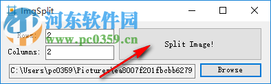 ImgSplit(圖片分割軟件) 1.0 綠色版