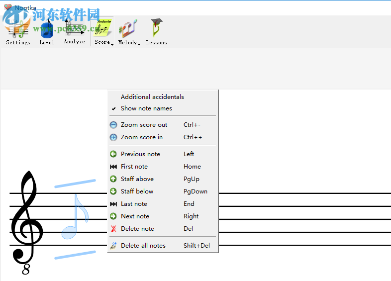 Nootka(樂譜學習工具) 1.4.6 官方版