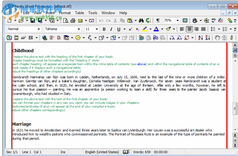 Atlantis Word Processor Lite(文本編輯處理工具) 3.2.14 官方版