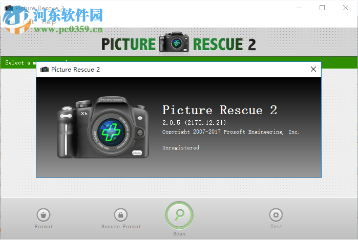 Picture Rescue(<a href=http://www.stslhw.cn/zt/zphf/ target=_blank class=infotextkey>照片恢復</a>軟件) 2.0.5 官方版