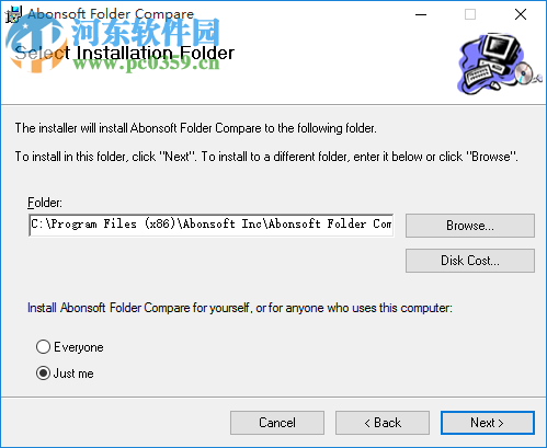 Abonsoft Folder Compare(文件比較工具) 1.0.0 官方版