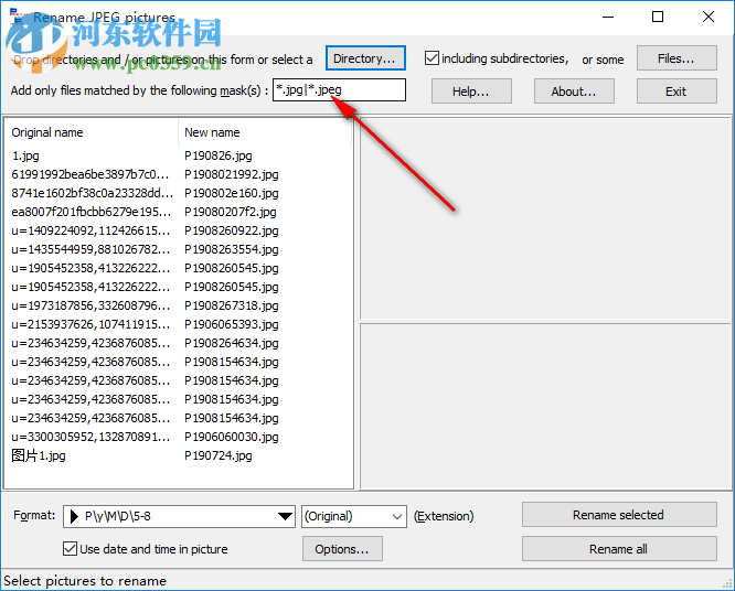 Rename JPEG Pictures(圖片批量重命名工具) 1.0.3 免費(fèi)版