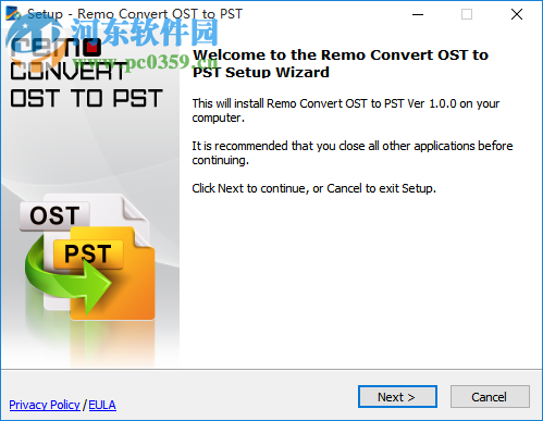 Remo Convert OST to PST(OST轉(zhuǎn)PST工具) 1.0.0.6 官方版