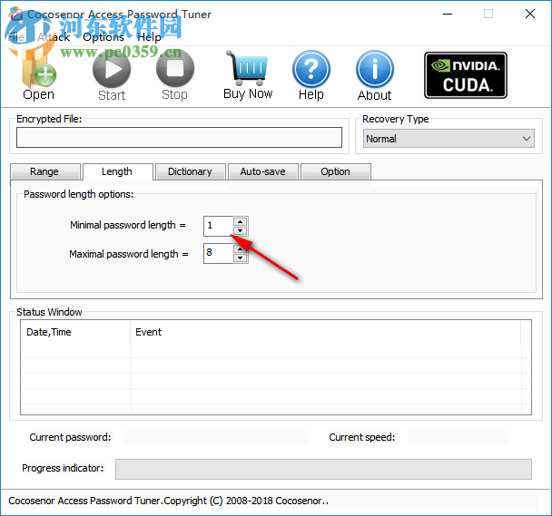 Cocosenor Access Password Tuner(密碼恢復工具) 3.1.0 官方版