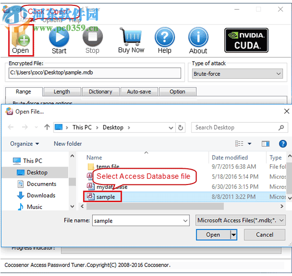 Cocosenor Access Password Tuner(密碼恢復工具) 3.1.0 官方版