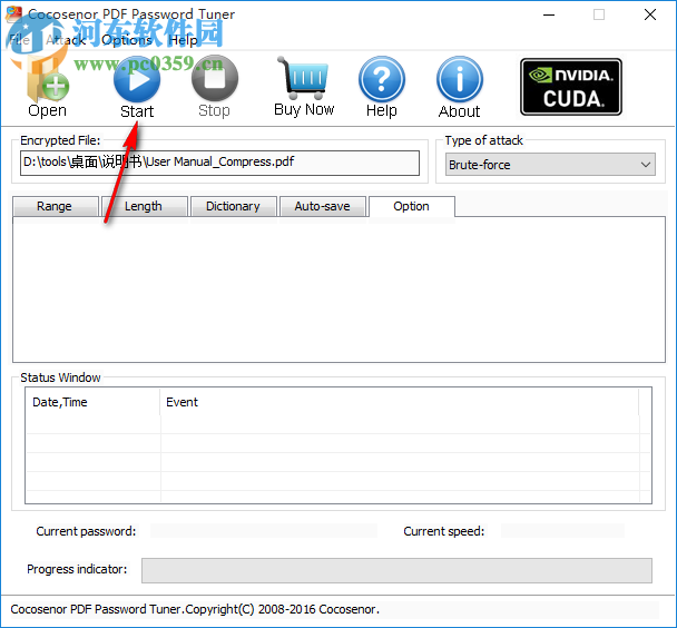 Cocosenor PDF Password Tuner(PDF密碼恢復(fù)工具) 3.1.0 官方版