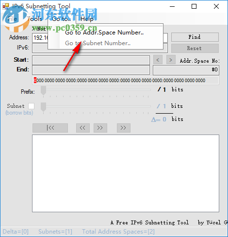 IPV6子網(wǎng)掩碼計(jì)算器(IPv6 Subnetting Tool) 1.9.0.2 免費(fèi)版