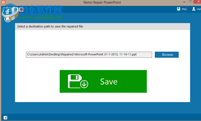 Remo Repair PowerPoint(ppt修復(fù)軟件) 2.0.0.19 官方版