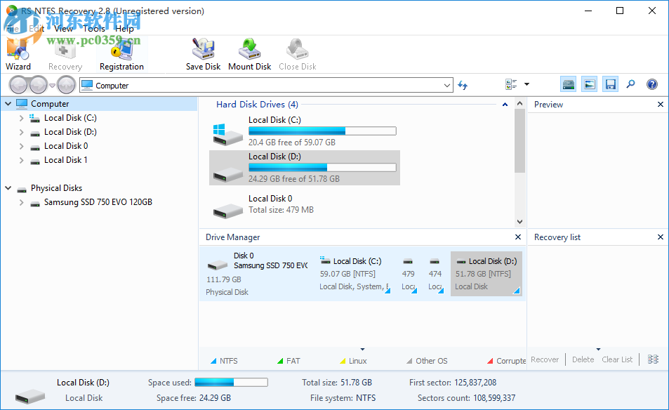 RS NTFS Recovery(NTFS恢復(fù)軟件) 2.8 官方版