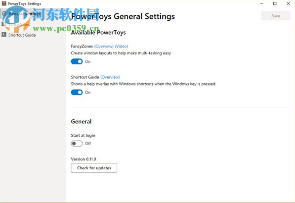 Win10 Power Toys(微軟增強(qiáng)工具集) 0.11.0 官方版