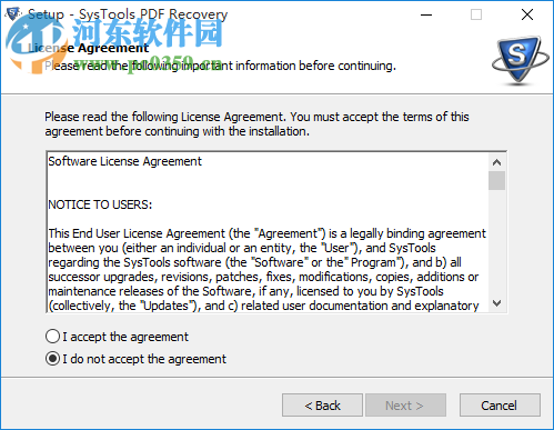 SysTools PDF Recovery(PDF修復軟件) 1.0.0.1 官方版