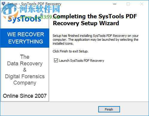 SysTools PDF Recovery(PDF修復軟件) 1.0.0.1 官方版