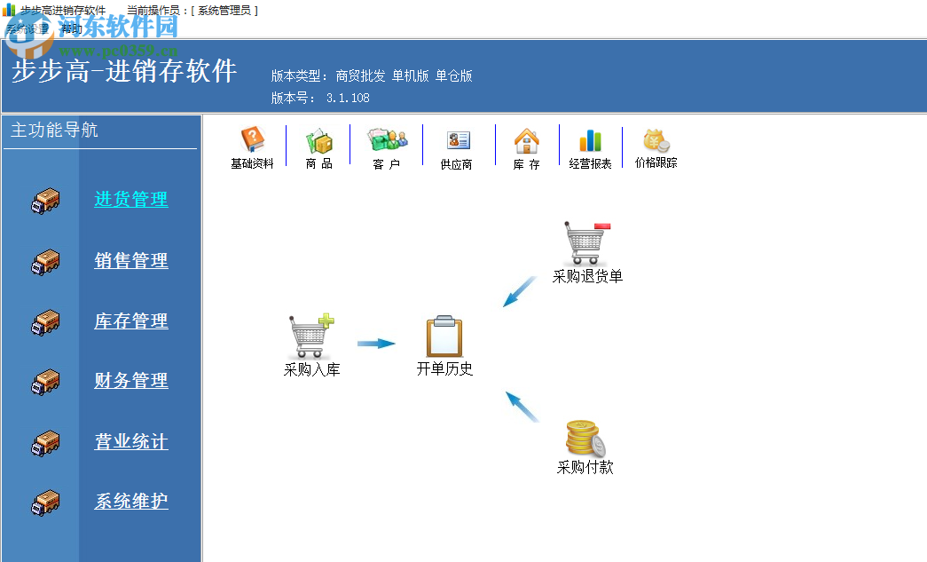 步步高進(jìn)銷存軟件 3.1.108 官方版