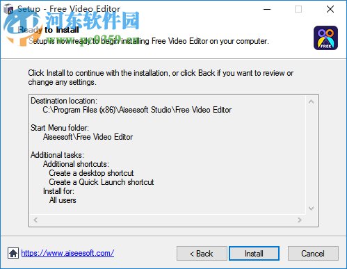 Aiseesoft Free Video Editor(視頻編輯器) 1.0.12 官方版