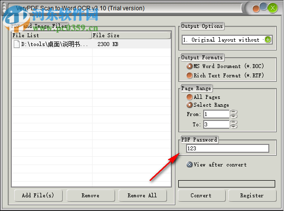 VeryPDF Scan to Word OCR Converter(OCR轉(zhuǎn)換工具) 3.10 官方版