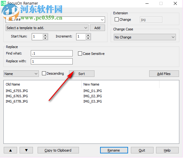 FocusOn Renamer(批量重命名軟件) 1.4 官方版