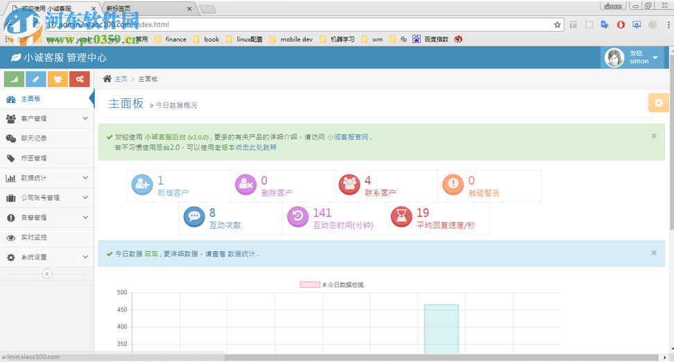 小誠(chéng)客服微信CRM管理系統(tǒng) 3.1.9 官方版