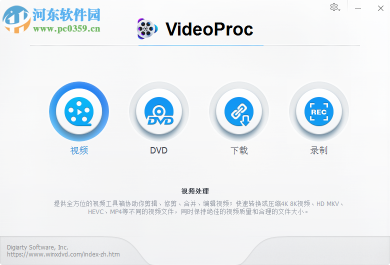 WinX VideoProc(多功能視頻下載轉(zhuǎn)換工具)