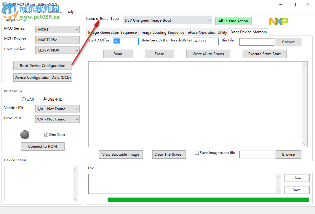 NXP MCU Boot Utility(MCU芯片一站式工具) 2.0.0 免費(fèi)版